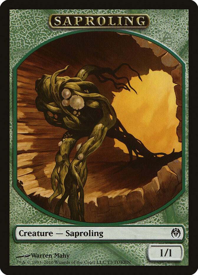 Saproling Token T3 (Duel Decks: Phyrexia vs. the Coalition)  | Good Games Adelaide SA