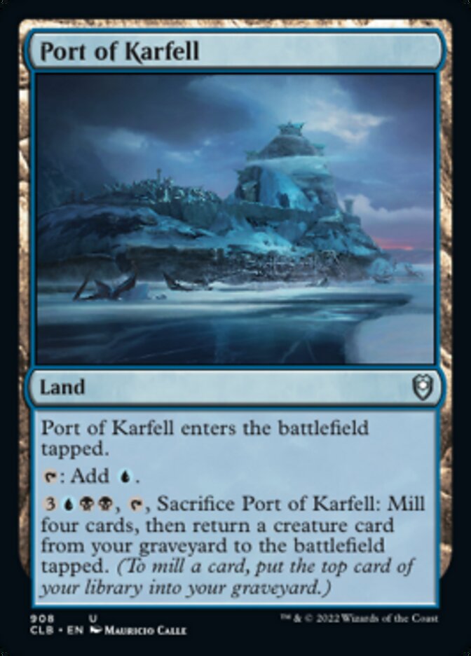 Port of Karfell [Commander Legends: Battle for Baldur's Gate] | Good Games Adelaide SA