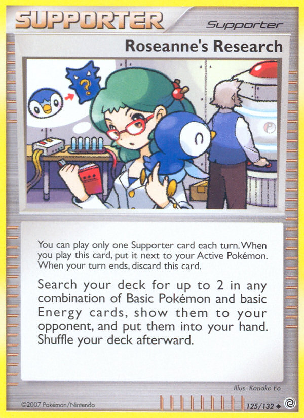 Roseanne's Research (125/132) [Diamond & Pearl: Secret Wonders] | Good Games Adelaide SA