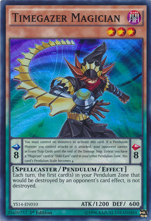 Timegazer Magician [YS14-EN010] Super Rare | Good Games Adelaide SA