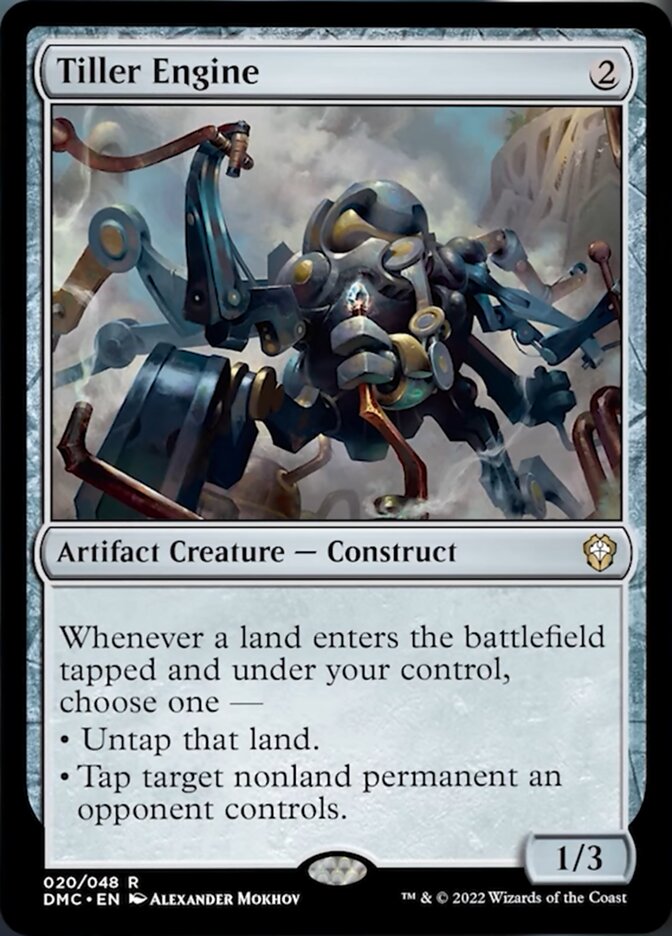 Tiller Engine [Dominaria United Commander] | Good Games Adelaide SA