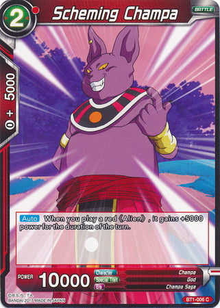 Scheming Champa [BT1-006] | Good Games Adelaide SA