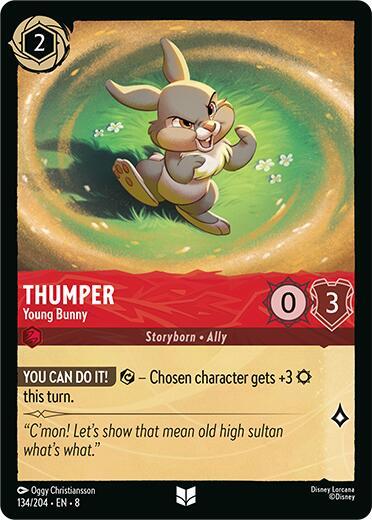 Thumper Young Bunny 134/204 (Reign of Jafar)  - Cold Foil | Good Games Adelaide SA