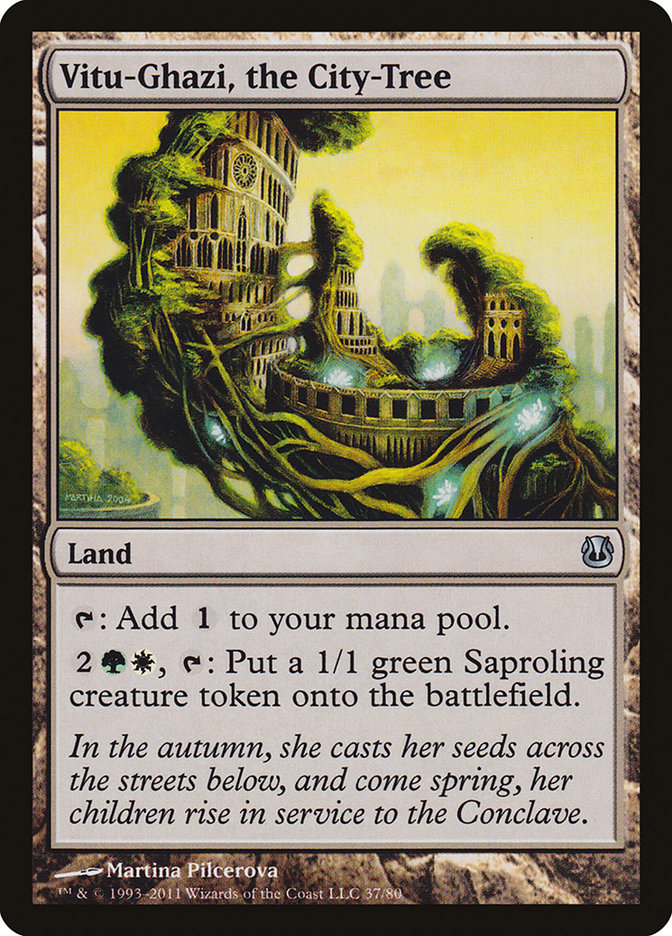 Vitu-Ghazi, the City-Tree [Duel Decks: Ajani vs. Nicol Bolas] | Good Games Adelaide SA