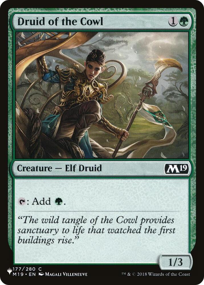 Druid of the Cowl 177 (The List Reprints)  | Good Games Adelaide SA