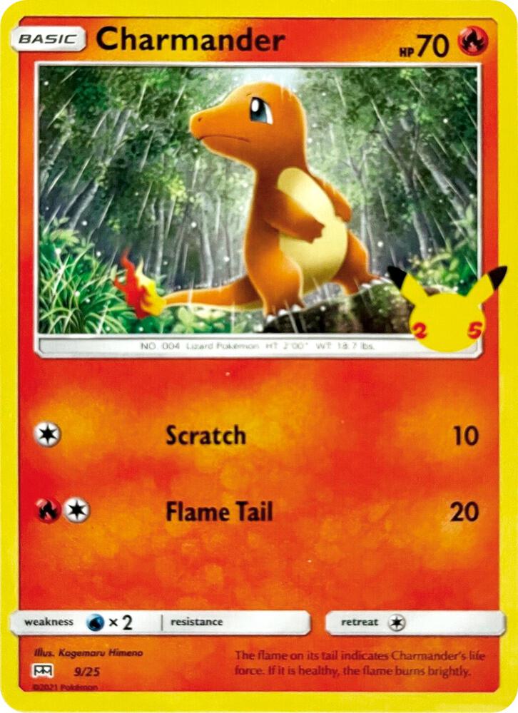 Charmander 009/025 (McDonald's 25th Anniversary Promos)  | Good Games Adelaide SA