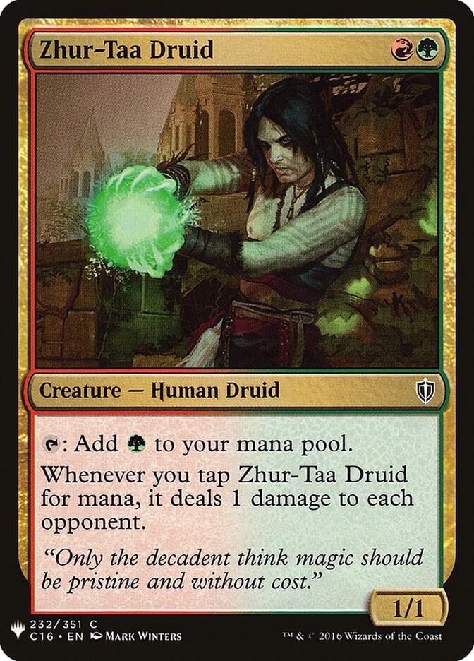 Zhur Taa Druid 232 (The List Reprints)  | Good Games Adelaide SA
