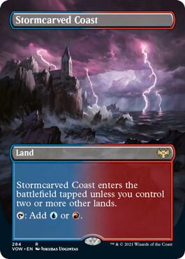 Stormcarved Coast Borderless 284 (Innistrad: Crimson Vow)  - Foil | Good Games Adelaide SA