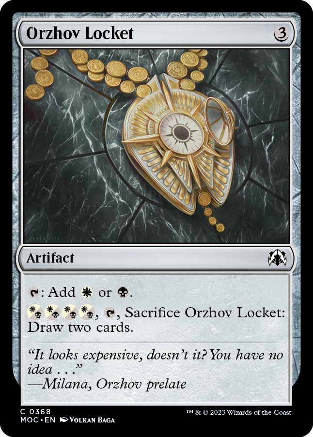 Orzhov Locket [March of the Machine Commander] | Good Games Adelaide SA