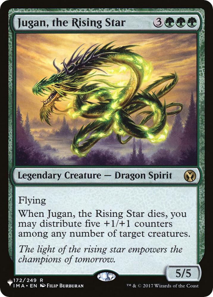 Jugan the Rising Star 172/249 (The List Reprints)  | Good Games Adelaide SA