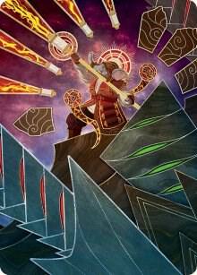 Quintorius Loremaster Art Card 63 81 63 (Art Series: March of the Machine)  | Good Games Adelaide SA