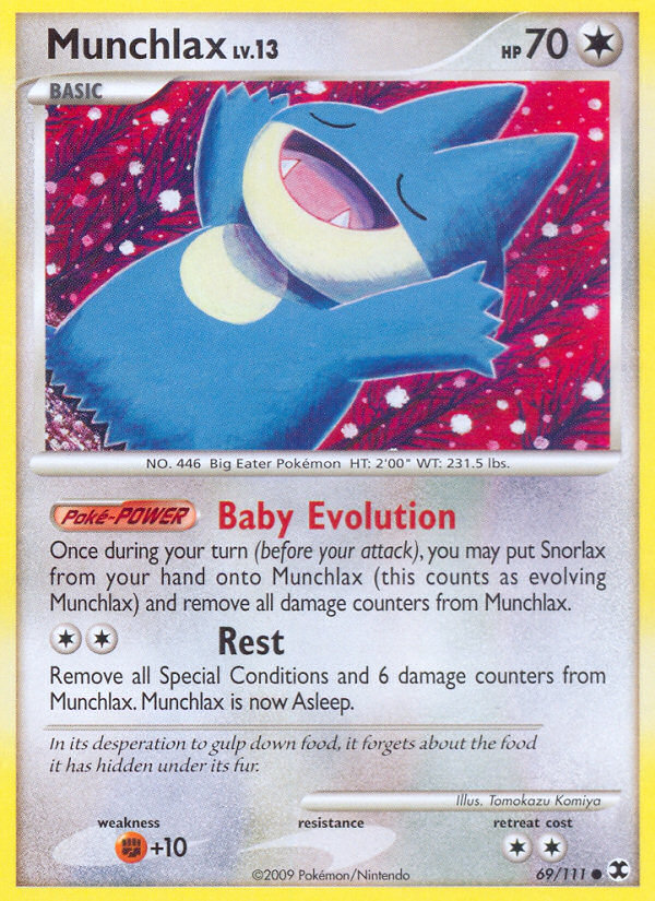 Munchlax (69/111) [Platinum: Rising Rivals] | Good Games Adelaide SA