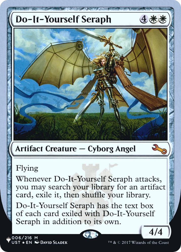 Do It Yourself Seraph 006/216 (The List Reprints)  - Foil | Good Games Adelaide SA