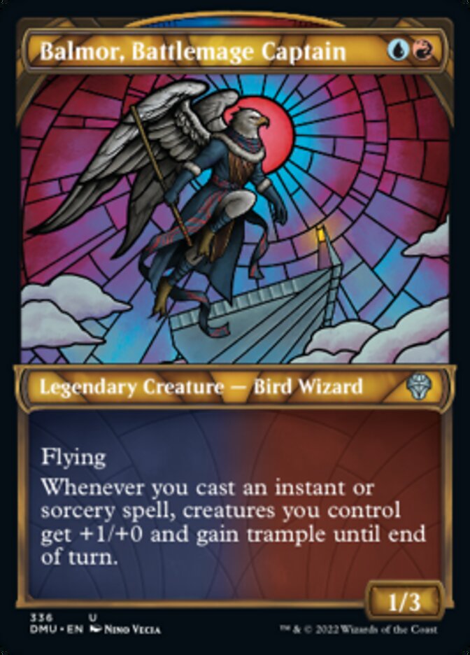Balmor, Battlemage Captain (Showcase Textured) [Dominaria United] | Good Games Adelaide SA