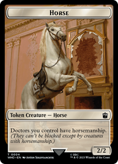 Horse // Treasure (0028) Double-Sided Token [Doctor Who Tokens] | Good Games Adelaide SA