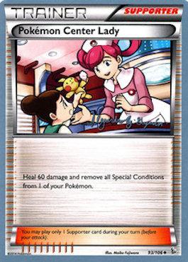 Pokemon Center Lady (93/106) (Primal Groudon - Alejandro Ng-Guzman) [World Championships 2015] | Good Games Adelaide SA