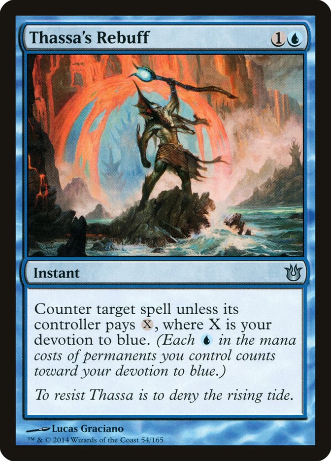 Thassa's Rebuff 54 (Born of the Gods)  - Foil | Good Games Adelaide SA