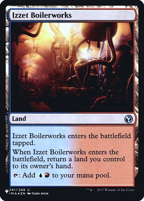Izzet Boilerworks IMA 241 (The List Reprints)  - Foil | Good Games Adelaide SA
