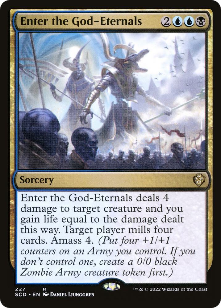 Enter the God Eternals 227 (Starter Commander Decks)  | Good Games Adelaide SA