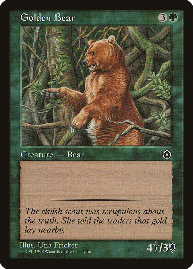Golden Bear  (Portal Second Age)  | Good Games Adelaide SA