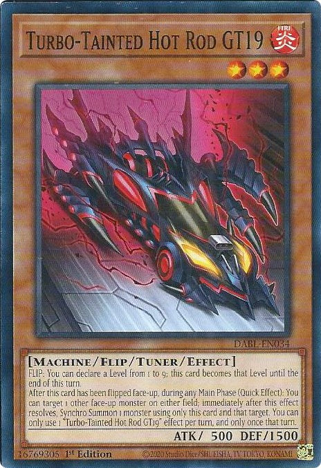 Turbo-Tainted Hot Rod GT19 [DABL-EN034] Common | Good Games Adelaide SA