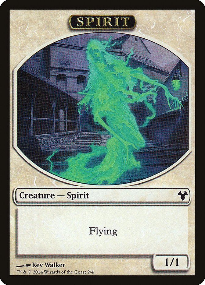 Myr // Spirit Double-Sided Token [Modern Event Deck 2014 Tokens] | Good Games Adelaide SA