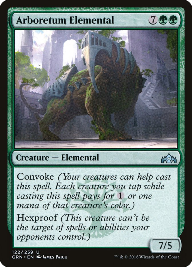 Arboretum Elemental 122 (Guilds of Ravnica)  | Good Games Adelaide SA