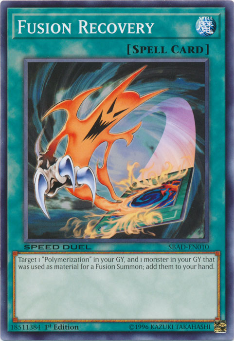 Fusion Recovery [SBAD-EN010] Common | Good Games Adelaide SA