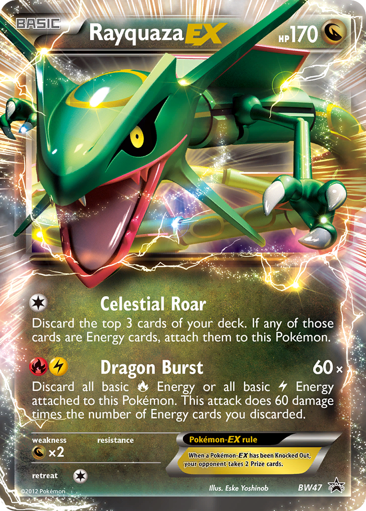Rayquaza EX (BW47) [Black & White: Black Star Promos] | Good Games Adelaide SA