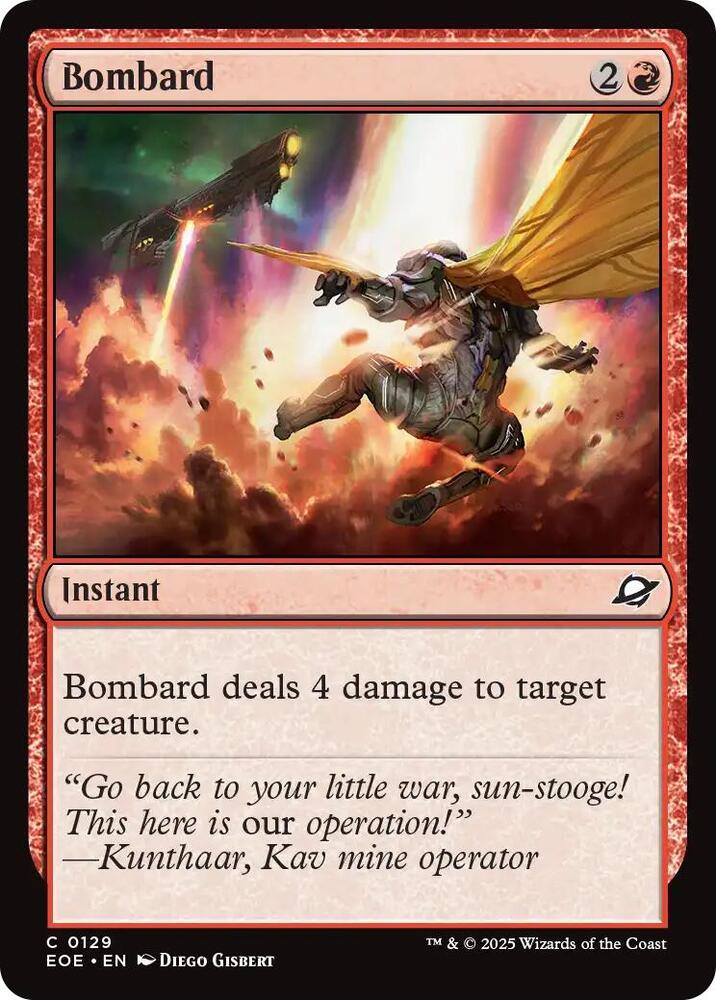 Bombard 129 (Edge of Eternities)  | Good Games Adelaide SA
