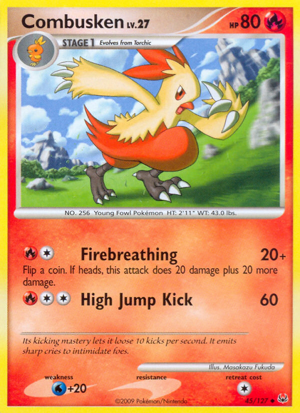 Combusken (45/127) [Platinum: Base Set] | Good Games Adelaide SA