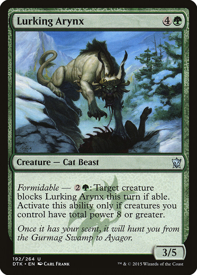 Lurking Arynx 192 (Dragons of Tarkir)  | Good Games Adelaide SA