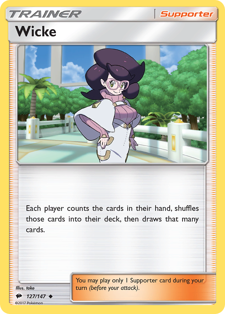 Wicke (127/147) [Sun & Moon: Burning Shadows] | Good Games Adelaide SA