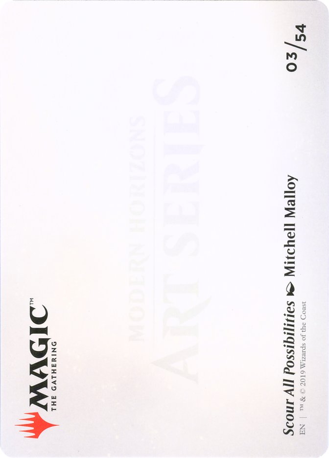 Scour All Possibilities (Art Series) [Art Series: Modern Horizons] | Good Games Adelaide SA