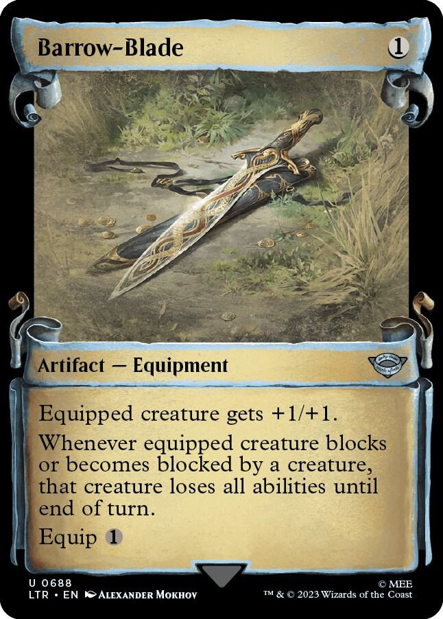 Barrow-Blade 688 (Universes Beyond: The Lord of the Rings: Tales of Middle-earth)  - Showcase Scroll | Good Games Adelaide SA