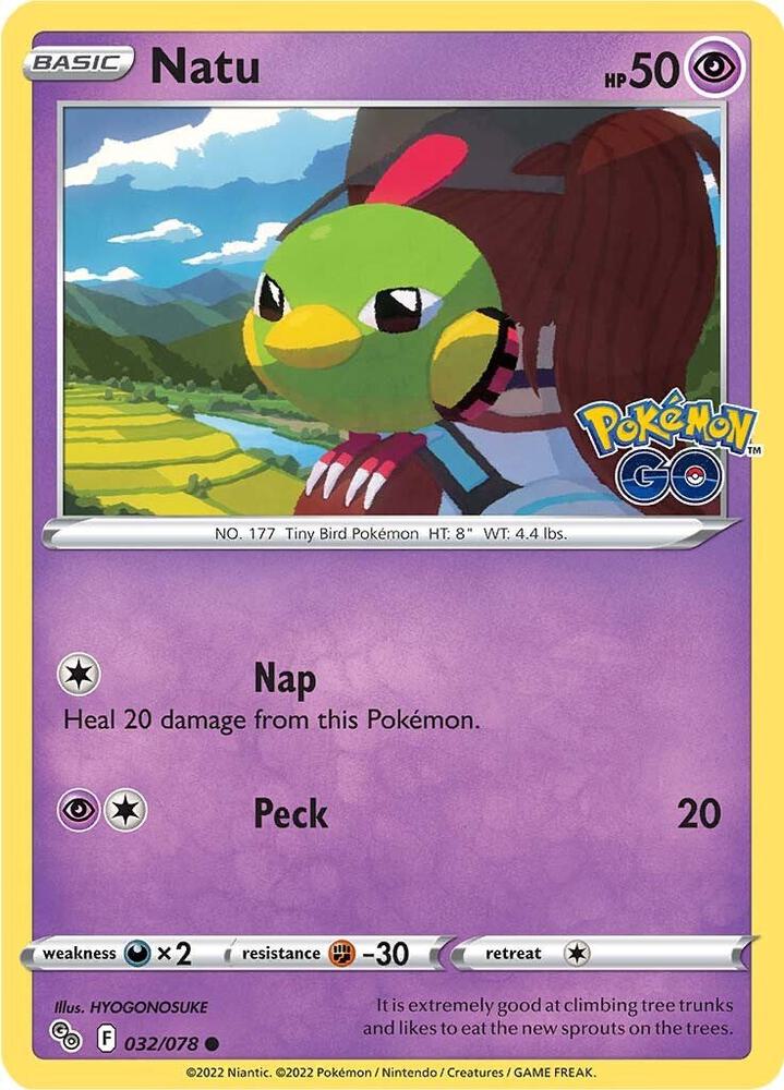 Natu 032/078 (Pokemon GO)  | Good Games Adelaide SA
