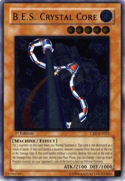 B.E.S. Crystal Core [CRV-EN021] Ultimate Rare | Good Games Adelaide SA