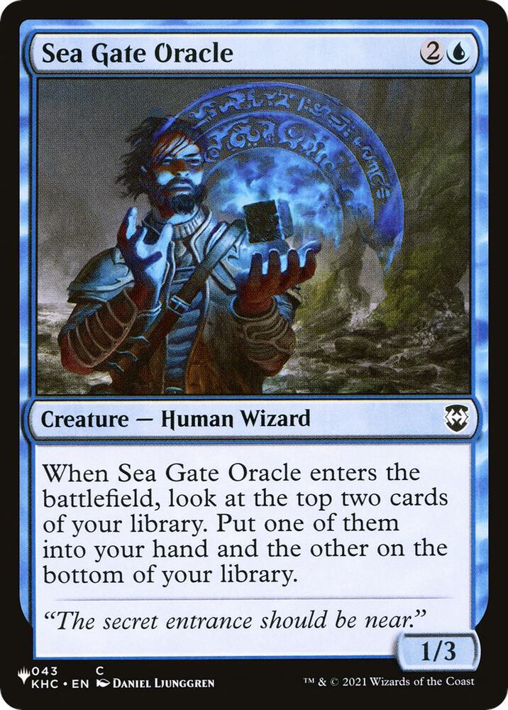 Sea Gate Oracle KHC 043 (The List Reprints)  | Good Games Adelaide SA
