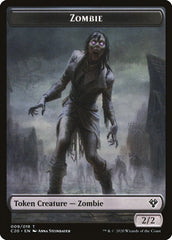 Human Soldier (005) // Zombie Double-sided Token [Commander 2020] | Good Games Adelaide SA