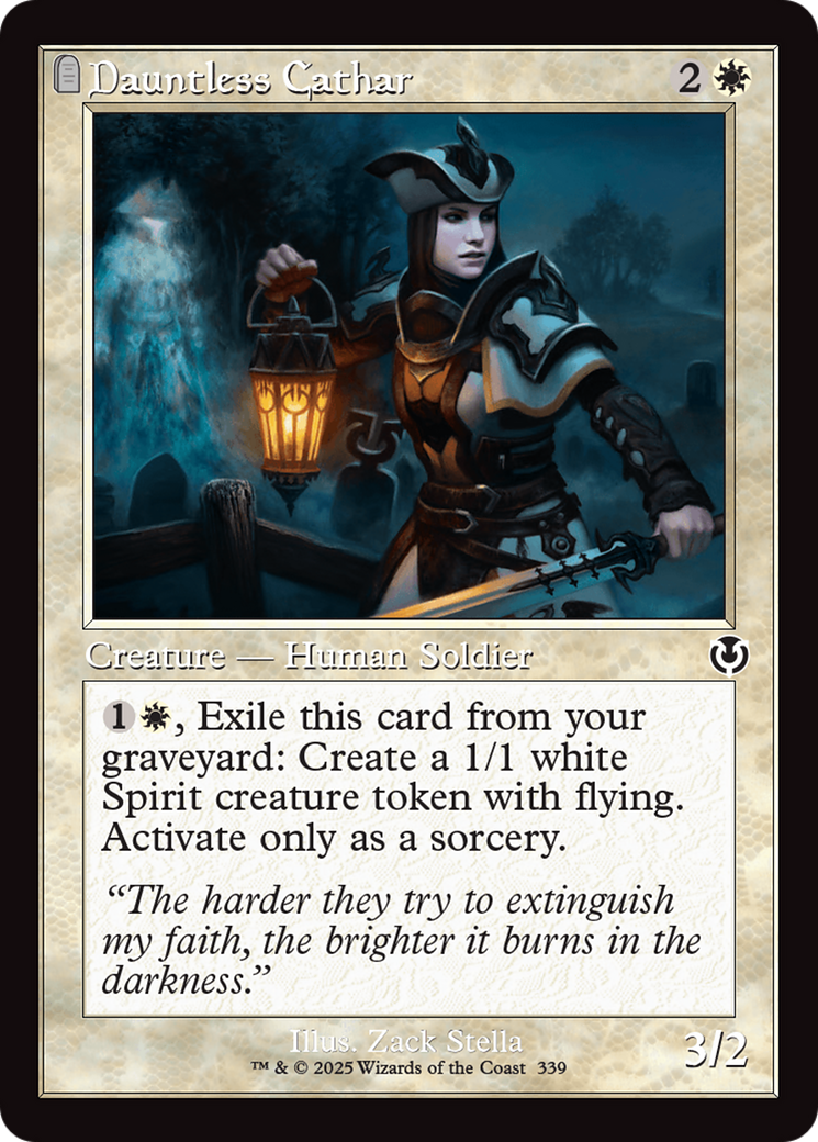 Dauntless Cathar (Retor Frame) [Innistrad Remastered] | Good Games Adelaide SA