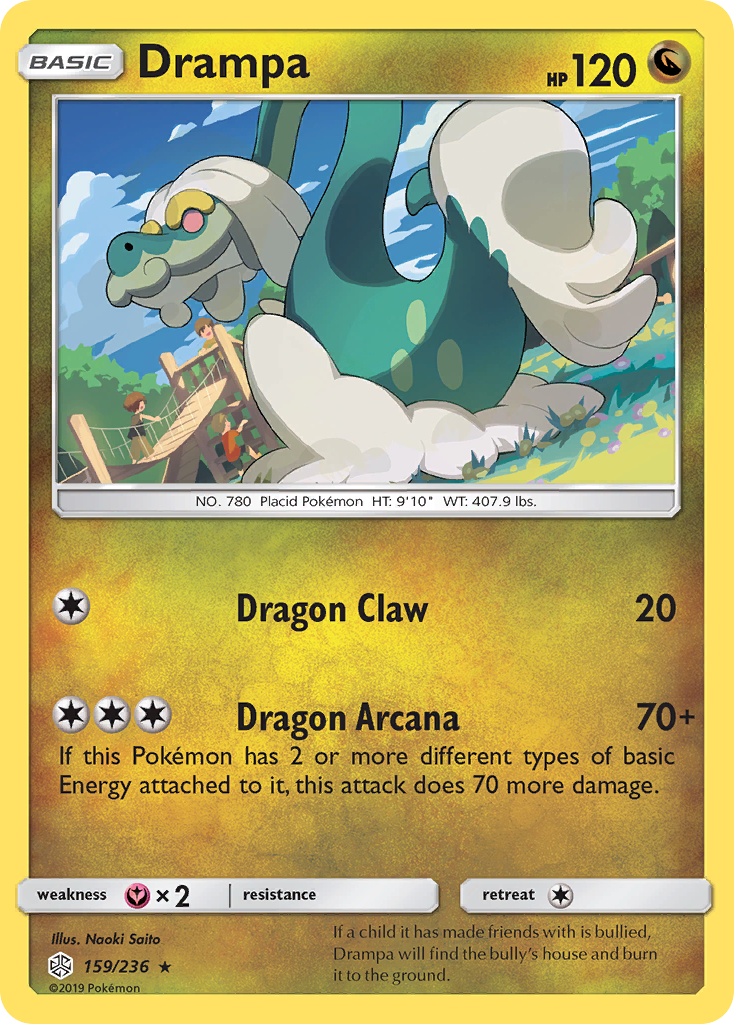Drampa (159/236) [Sun & Moon: Cosmic Eclipse] | Good Games Adelaide SA