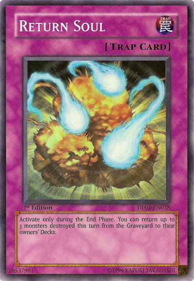 Return Soul [DP04-EN028] Super Rare | Good Games Adelaide SA
