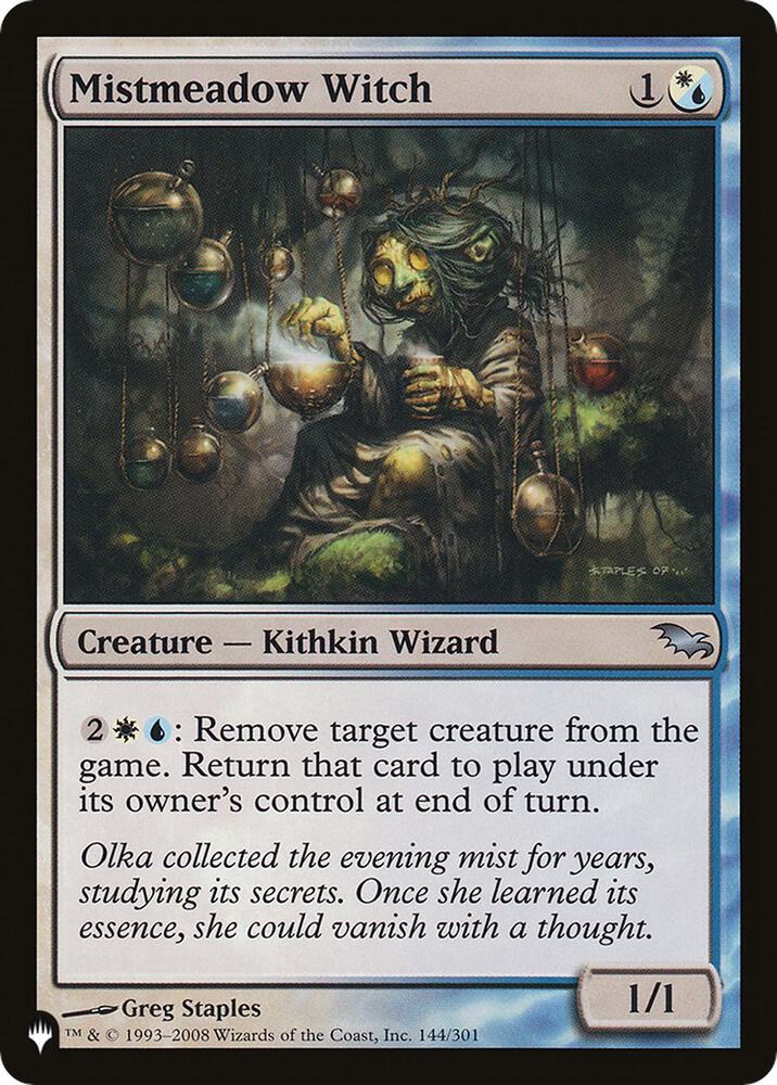 Mistmeadow Witch SHM 144/301 (The List Reprints)  | Good Games Adelaide SA