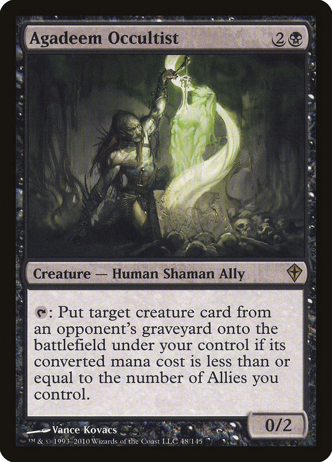 Agadeem Occultist 48 (Worldwake)  - Foil | Good Games Adelaide SA