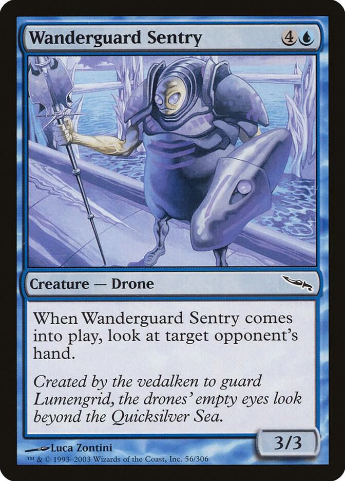 Wanderguard Sentry 56 (Mirrodin)  - Foil | Good Games Adelaide SA