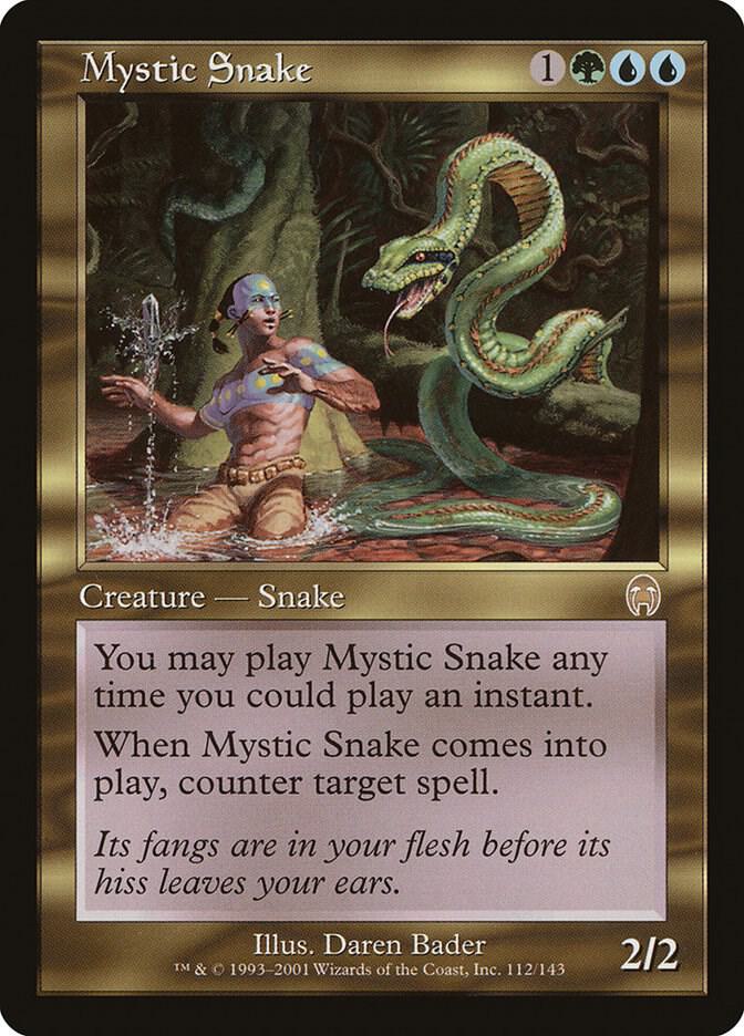 Mystic Snake 112 (Apocalypse)  - Foil | Good Games Adelaide SA