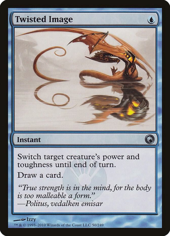 Twisted Image 50 (Scars of Mirrodin)  - Foil | Good Games Adelaide SA