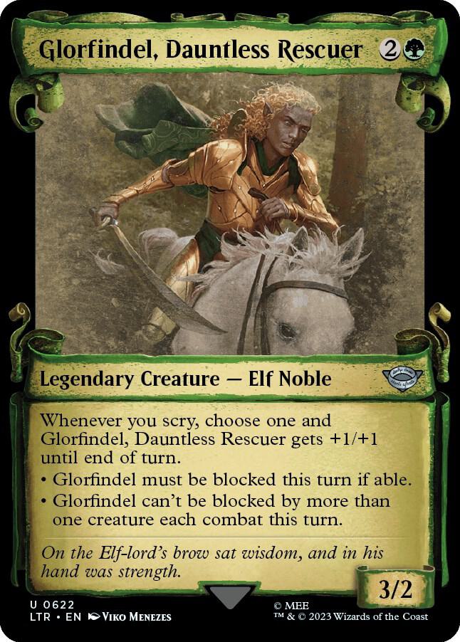 Glorfindel, Dauntless Rescuer 622 (Universes Beyond: The Lord of the Rings: Tales of Middle-earth)  - Showcase Scroll | Good Games Adelaide SA