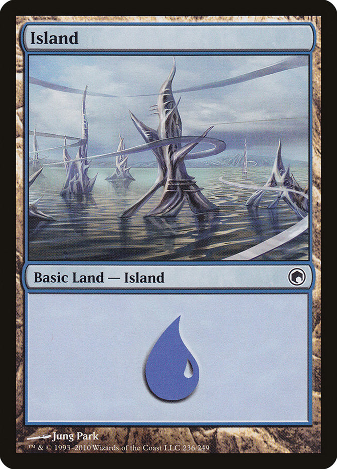 Island (236) [Scars of Mirrodin] | Good Games Adelaide SA