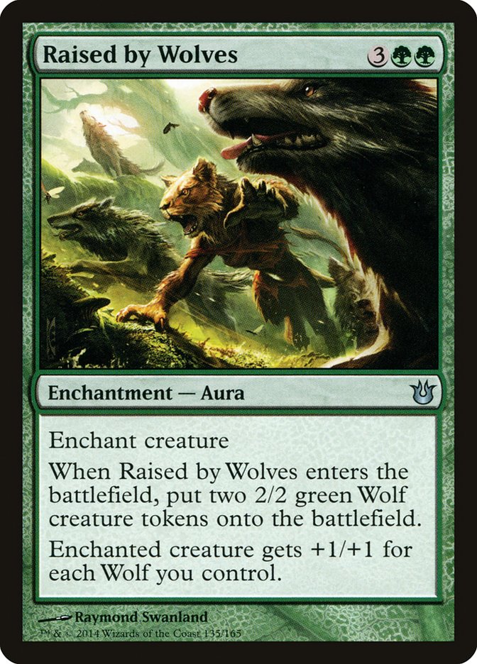Raised by Wolves 135 (Born of the Gods)  - Foil | Good Games Adelaide SA
